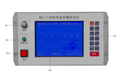 MD-711M电缆故障测试仪电压取样冲闪法事情原理